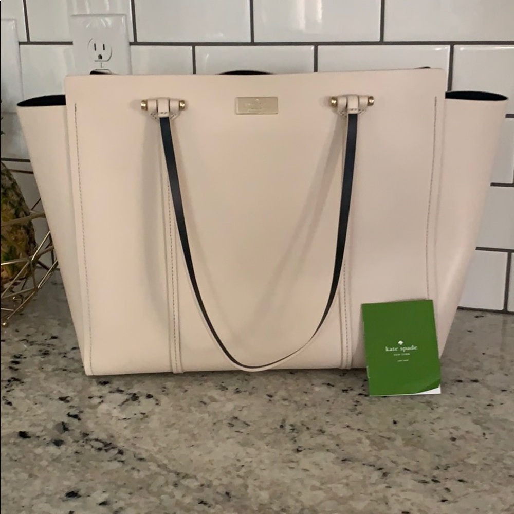 Kate spare cream tote